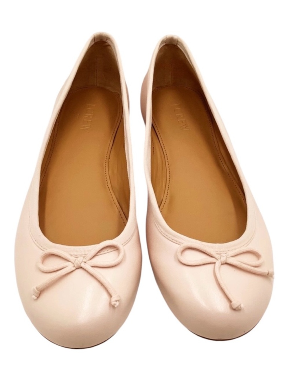{J.Crew} # G1939 Kiki Pink Blush Bow Ballet Flats - Picture 10 of 10
